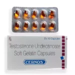 Cernos Gel Caps (Testosterone) 40 mg - 30-tablets